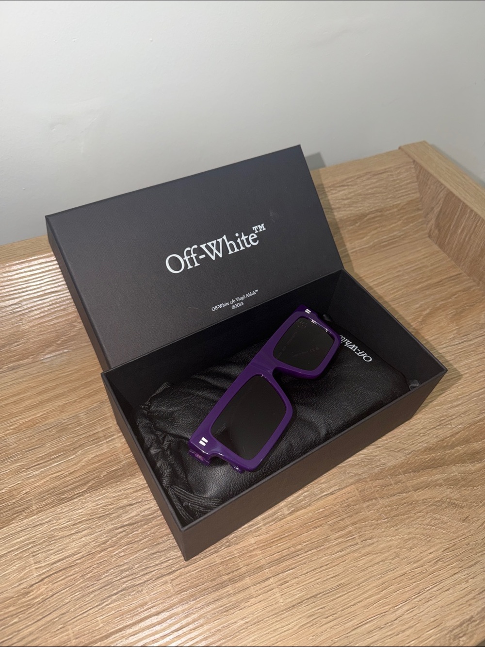 Off-White Chandler Sunglasses Purple